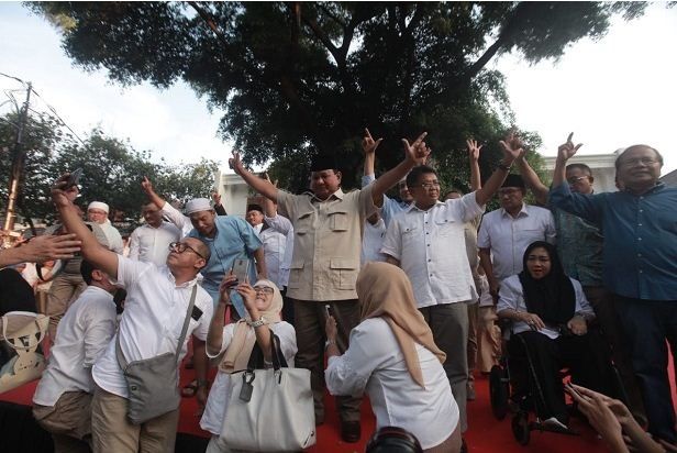 Prabowo-Sandi Unggul di Exit Poll dan Quick Count BPN
