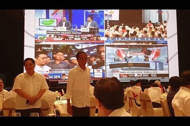 Meski Unggul, Jokowi Ajak Pendukung Bersabar Tunggu KPU