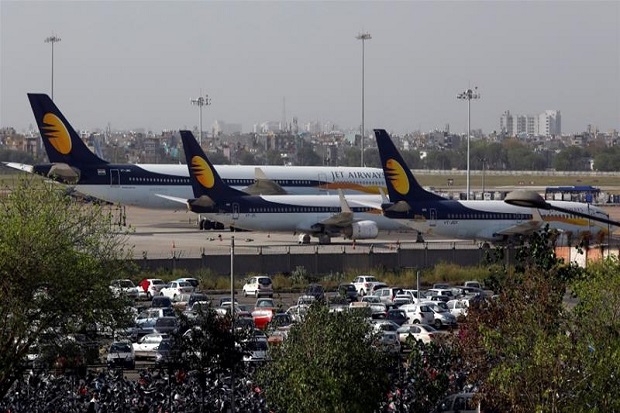 Terlilit Utang, Jet Airways di India Hentikan Seluruh Penerbangan