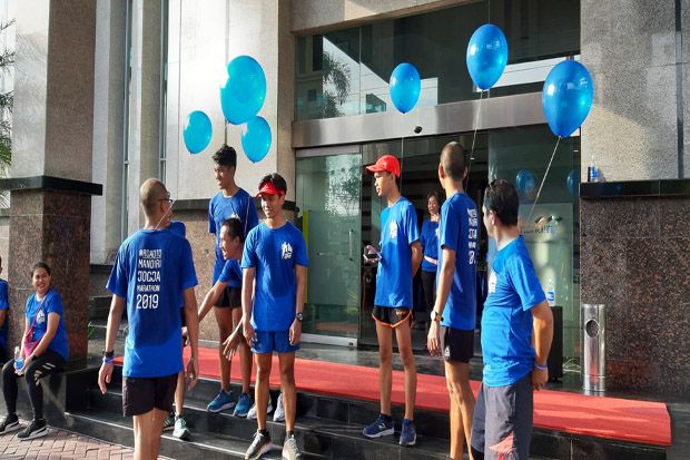 Jelang MJM 2019, Bank Mandiri Ajak Komunitas Lari Keliling Kota Yogya