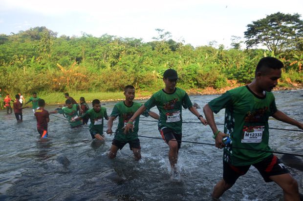 Banteng Raiders Trail Run, Lomba Lari bak di Medan Perang