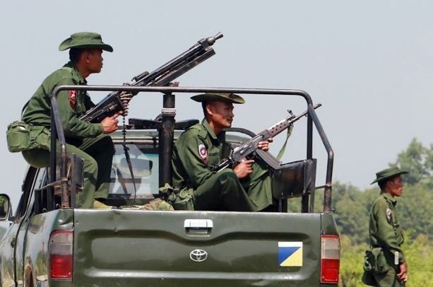 Enam Orang Tewas Ditembak Pasukan Myanmar
