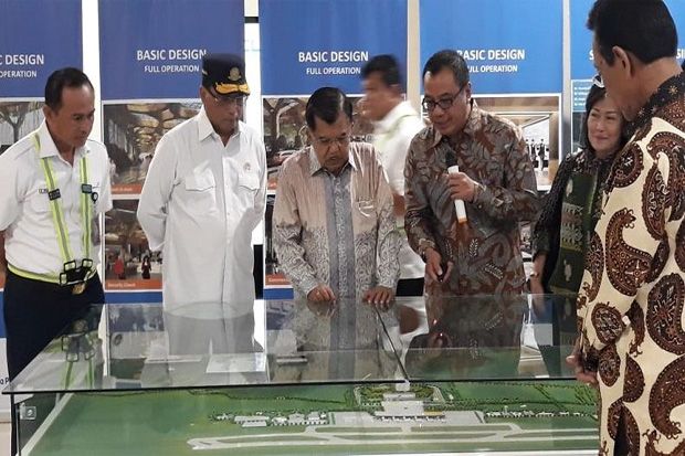 Wapres JK Cek Kesiapan Bandara Baru Yogyakarta Sebelum Beroperasi