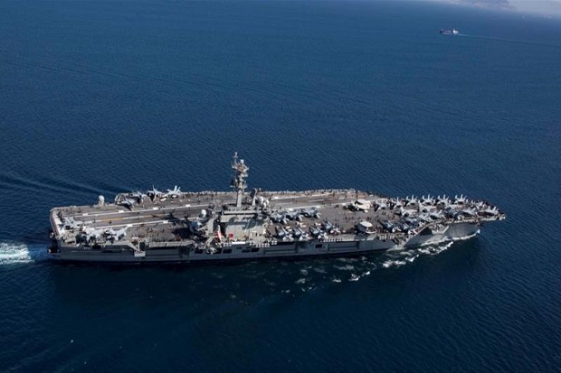 AS Kerahkan Kapal Induk karena Iran Ingin Serang Pasukan AS