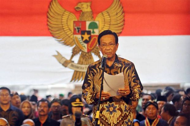 Sultan Dorong Rekonsiliasi Satukan Masyarakat Pasca Pemilu 2019
