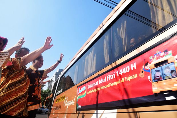 11.000 Pedagang Warmindo Mudik Gratis ke Kampung Halaman