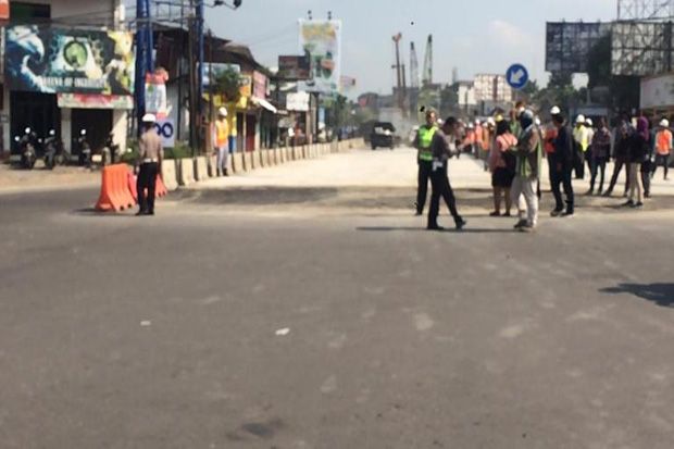 Perlancar Arus Mudik, Sisi Barat Proyek Underpass Kentungan Dibuka