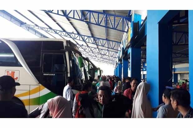 207 Bus Tambahan Bantu Angkut Pemudik Tinggalkan Gunungkidul