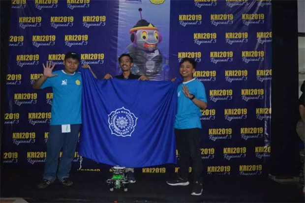 Tim UMS Siap Bertarung di Final Kompetisi Robot Nasional