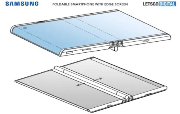 Samsung Patenkan Foldable Phone dengan Ujung Melengkung