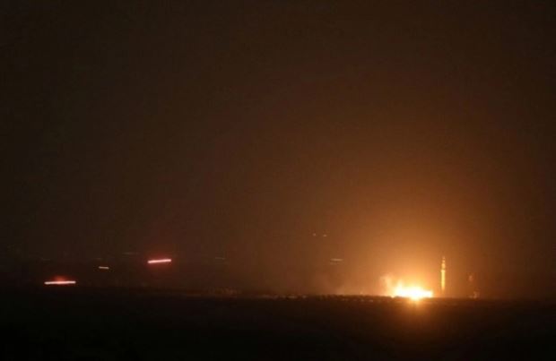 Posisi Militer Suriah Dibombardir Jet-jet Tempur Israel