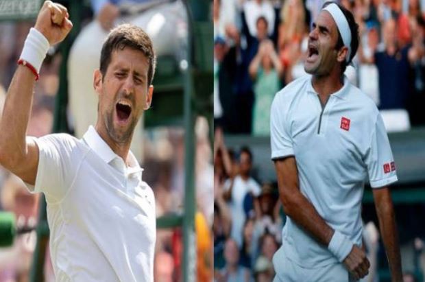 Novak Djokovic Bertemu Roger Federer di Final Wimbledon 2019
