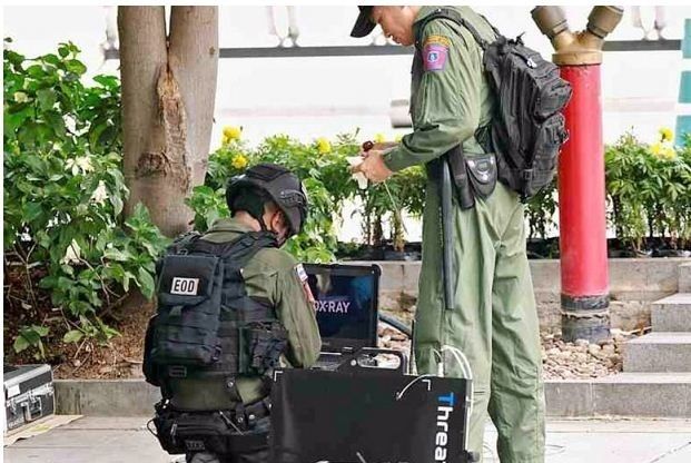 Sebuah Bom Diamankan Polisi di Pusat Kota Bangkok