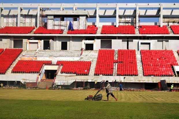 Penampakan Terkini Renovasi Stadion Jatidiri Semarang