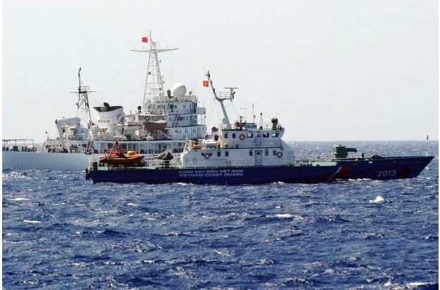 Kapal China Dekati Garis Pantai Vietnam