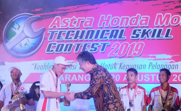 Teknisi Jateng Sabet Juara 1 Kompetisi AHM-TSC 2019