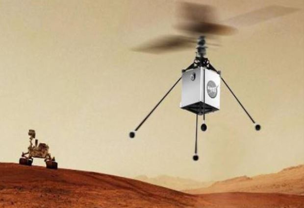 NASA Siapkan Helikopter Mini untuk Menjelajah Mars
