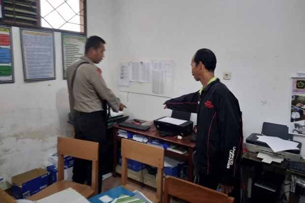 Dua Sekolah Dibobol Maling, Laptop dan Komputer Raib