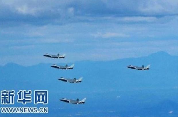 Tanda Telah Diproduksi Massal, 7 Jet J-20 China Diterbangkan