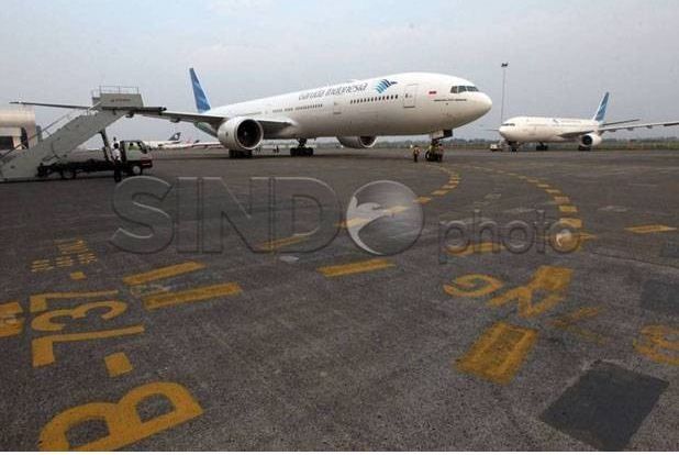 Garuda Indonesia Batalkan 12 Penerbangan Gara-gara Asap