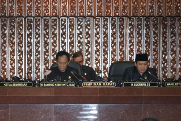 Bambang Kusriyanto Resmi Pimpin DPRD Jateng