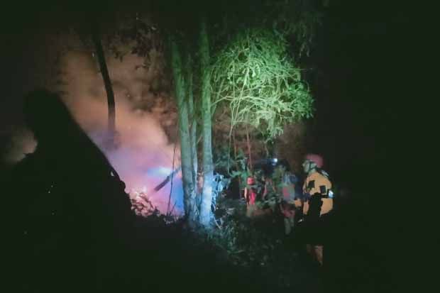 Malam Ini, Api di Kawasan Wisata Gedong Songo Kembali Membesar