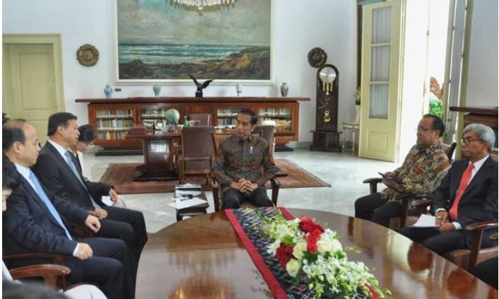 Ke Istana Bogor, Perwakilan Pemerintah China Sanjung Jokowi