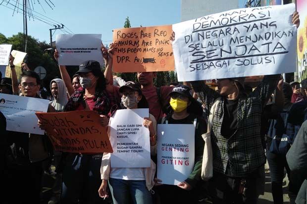 Aksi Gejayan Memanggil #2 Berjalan Lancar, Masa Bubar dengan Tertib