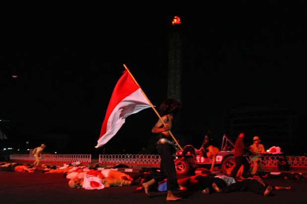 Aksi Heroik dalam Teaterikal Pertempuran Lima Hari di Semarang