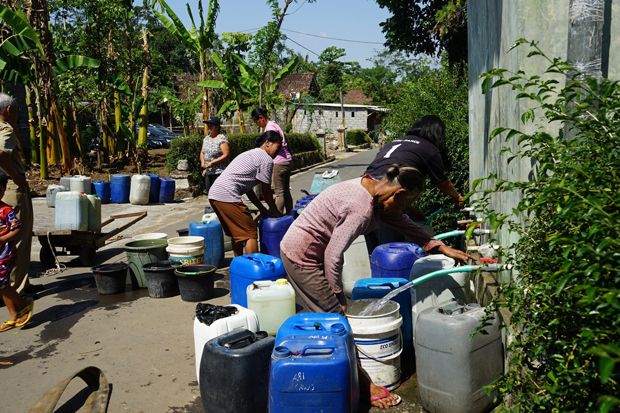 Kekeringan Parah, 233.500 Warga Jateng Kesulitan Air Bersih