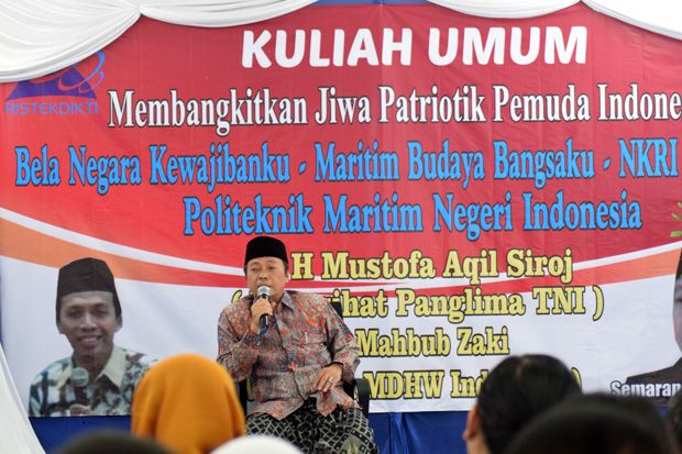 Penasihat Panglima TNI  Ajak Lembaga Pendidikan Membangun Nasionalisme