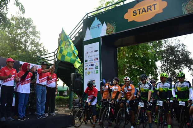 Peserta Tour de Prambanan 2019 Membeludak