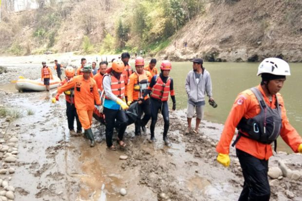 Remaja Tenggelam di Sungai Serayu Banjarnegara Ditemukan Meninggal Dunia