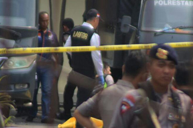 Polisi Tahan 26 Orang Pascabom di Mapolrestabes Medan