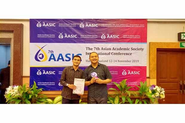 Mahasiswa UNS Raih Predikat Best Paper Pada AASIC 2019 di Thailand