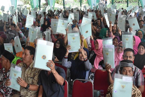 50.000 Bidang Tanah di Kabupaten Sleman Belum Bersertifikat