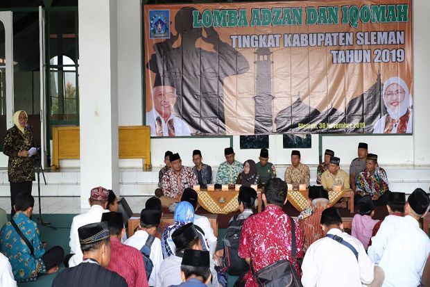 Kaderisasi Muazin, Pemkab Sleman Gelar Lomba Azan dan Iqamah