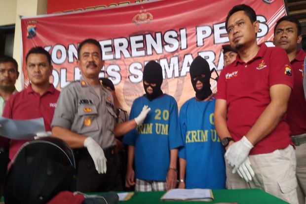 Bobol Toko Material di Ngaglik Semarang, Dua Pencuri Diringkus Polisi