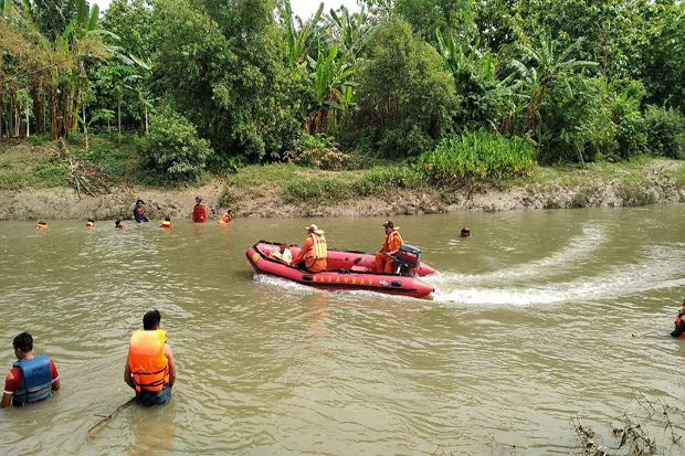 8 Remaja Asyik Berenang, Satu Tenggelam di Sungai Serang Grobogan
