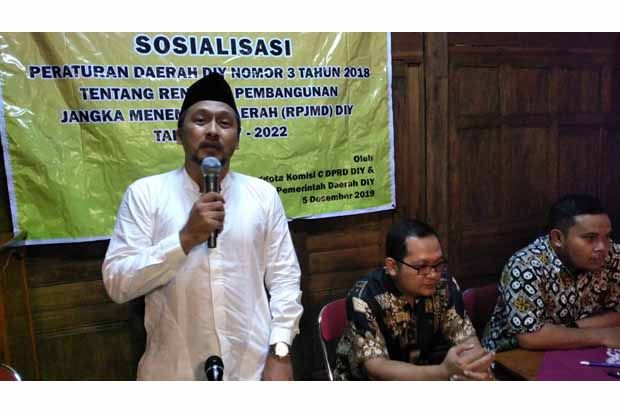 Selaraskan Target Pembangunan, DPRD DIY Sosialisasikan Perda RPJMD