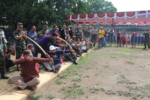 515 Peserta Ikuti Gladhen Ageng Jemparingan Kodim 0735 Surakarta