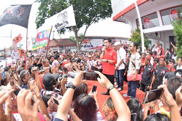 Orasi di DPD PDIP Jateng, Gibran: Solo Butuh Pemimpin Visioner