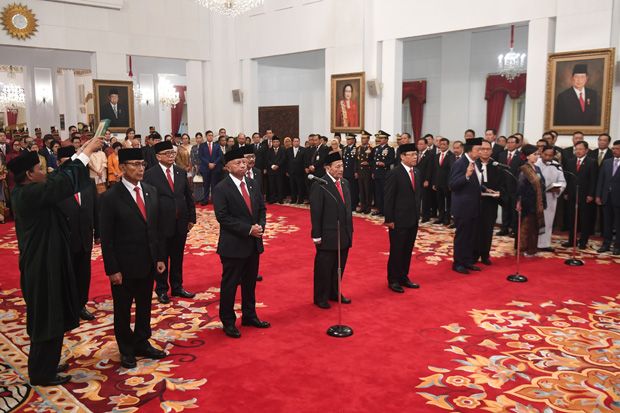 Sembilan Anggota Wantimpres Resmi Dilantik, Wiranto Jadi Ketua