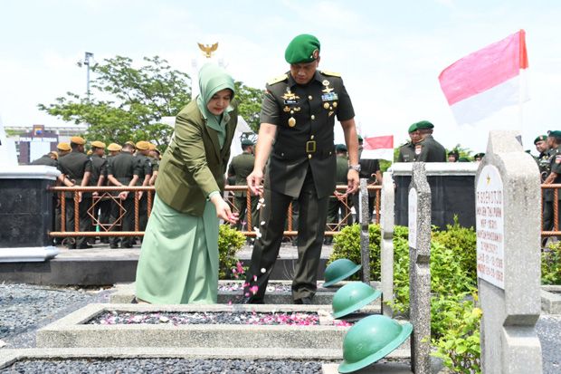 Hari Juang TNI AD, Kodam Diponegoro Ziarah ke TMP Giri Tunggal