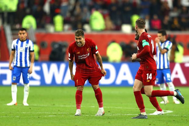 Gol Telat Firmino Bawa Liverpool ke Final Piala Dunia Antarklub
