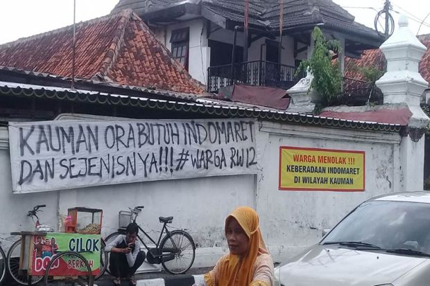 Warga Kauman Yogyakarta Tolak Pendirian Toko Jejaring