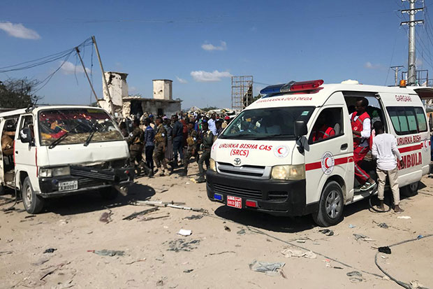Bom Mobil Meledak di Mogadishu Somalia, 61 Orang Tewas Mengenaskan