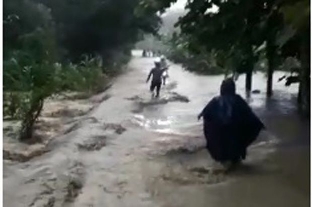 Sungai Meluap, Sejumlah Wilayah di Grobogan Diterjang Banjir