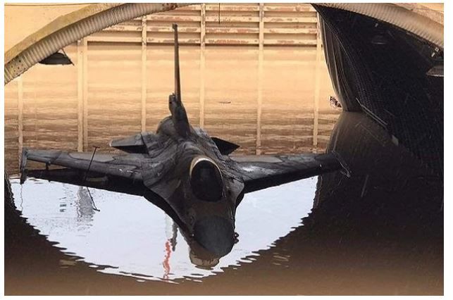 Waduh Delapan Pesawat F-16 Israel Terendam Banjir