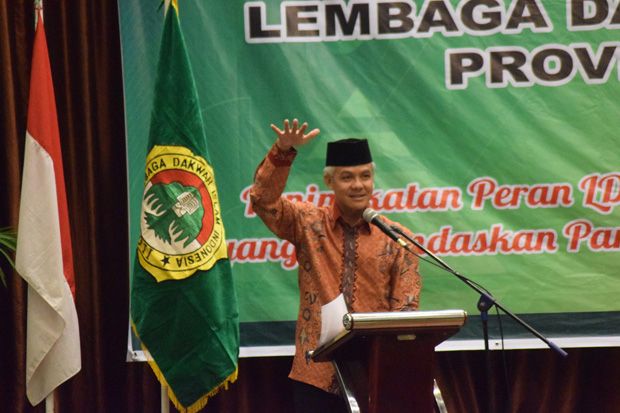 Buka Muswil LDII Jawa Tengah, Ini Pesan Ganjar Pranowo